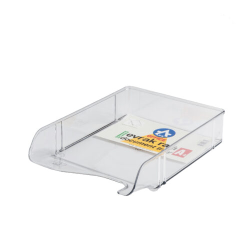 Panier à courrier en plastique transparent ARK