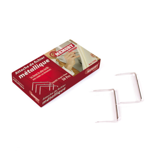 Fastener Memory - Attache papier métallisé
