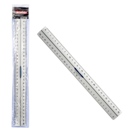 Règle Memory 30cm en aluminium
