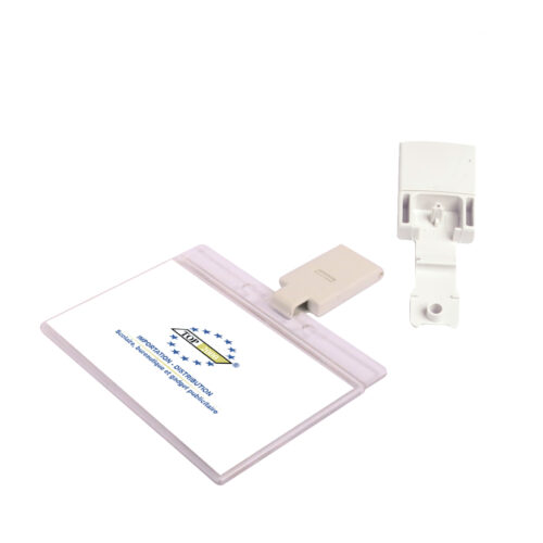 Pince badge en plastique MEMORY