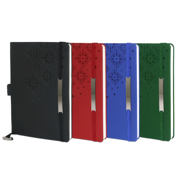 Carnet en similicuir motif Arabesque - EQ131089 tanger, maroc.